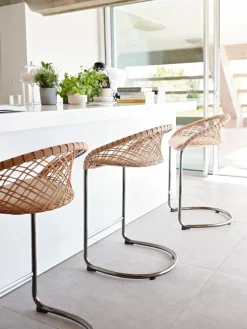 Sedia modello Sgabello p47  regolabile in altezza di Midj