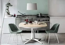 Sedia modello Sonny tessuto poltroncina di Midj