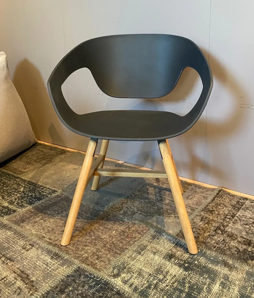 Sedia modello Vad wood da soggiorno di Casamania by frezza -43%