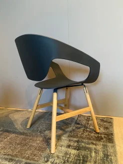 Sedia modello Vad wood da soggiorno di Casamania by frezza -43%