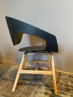 Sedia modello Vad wood da soggiorno di Casamania by frezza -43%