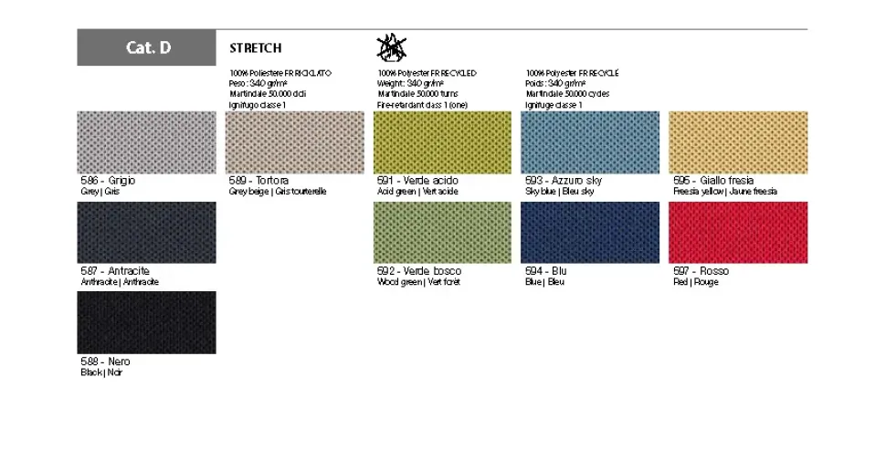 Sedia operativa in ecopelle Comfort con poggiatesta a marchio Las mobili a prezzi convenienti