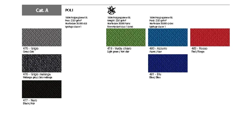Sedia operativa in ecopelle Comfort con poggiatesta a marchio Las mobili a prezzi convenienti