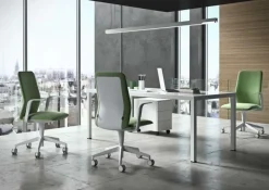 Sedia operativa in in plastica Kappa a marchio Kastel a prezzi outlet