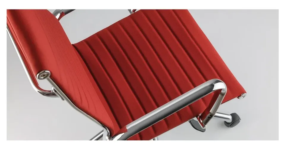 Sedia operativa Karma cromo direzionale in metallo Compir a prezzo scontato