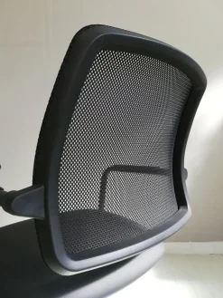 Sedia operativa modello Direzionale trama + 2 sedie slitta Las mobili in OFFERTA OUTLET