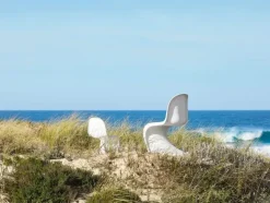 Sedia Panton chair  da soggiorno realizzata in plastica scontata del 18%