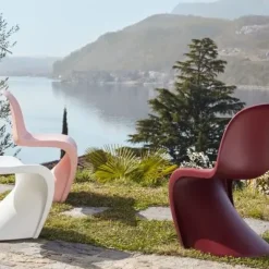 Sedia Panton chair  da soggiorno realizzata in plastica scontata del 18%