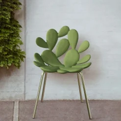 Sedia per l'esterno  sedia filicudi ottone e giallo – set 2 pezzi a marchio Qeeboo in offerta