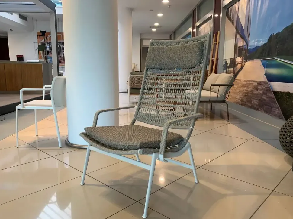 Sedia per l'esterno Solaria a marchio Poltrona frau in offerta