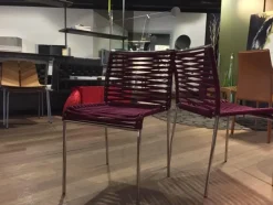 Sedia senza braccioli Aria Artigianale a prezzo ribassato