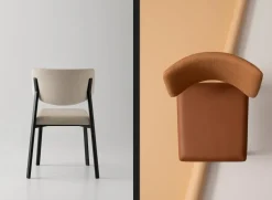 Sedia senza braccioli Beba soft di Point house a prezzo scontato