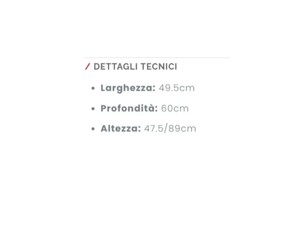 Sedia senza braccioli Brand Zamagna a prezzo ribassato