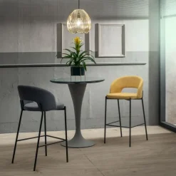 Sedia senza braccioli Greta di Stones a prezzo Outlet