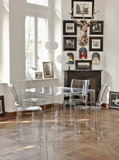 Sedia senza braccioli La marie di Kartell a prezzo ribassato