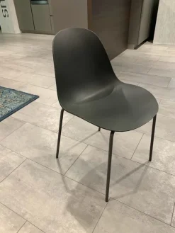 Sedia senza braccioli Mood di Bontempi a prezzo ribassato