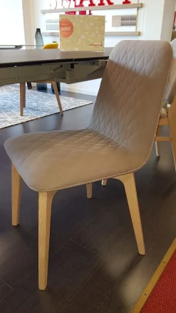 Sedia senza braccioli Sami Calligaris a prezzo Outlet