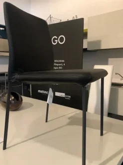 Sedia senza braccioli Stella Riflessi in Offerta Outlet