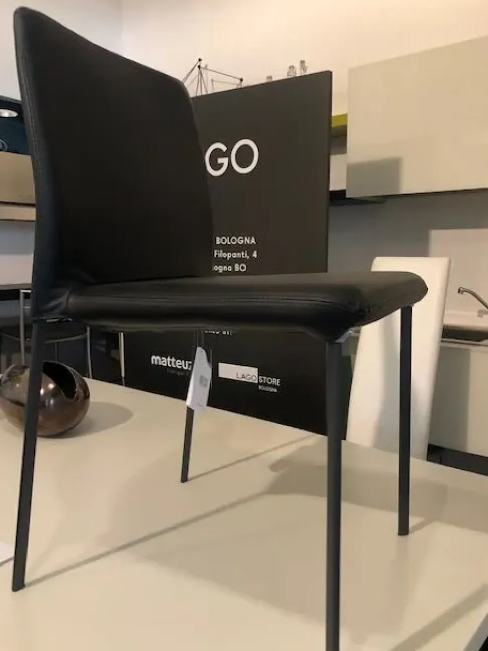 Sedia senza braccioli Stella Riflessi in Offerta Outlet