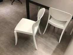 Sedia senza braccioli Strass Green in Offerta Outlet