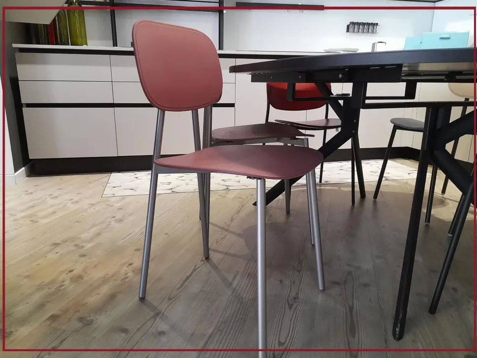 Sedia senza braccioli Tata young 4 di Point house in Offerta Outlet