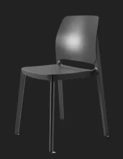 Sedia senza braccioli Tipa Pointhouse a prezzo Outlet