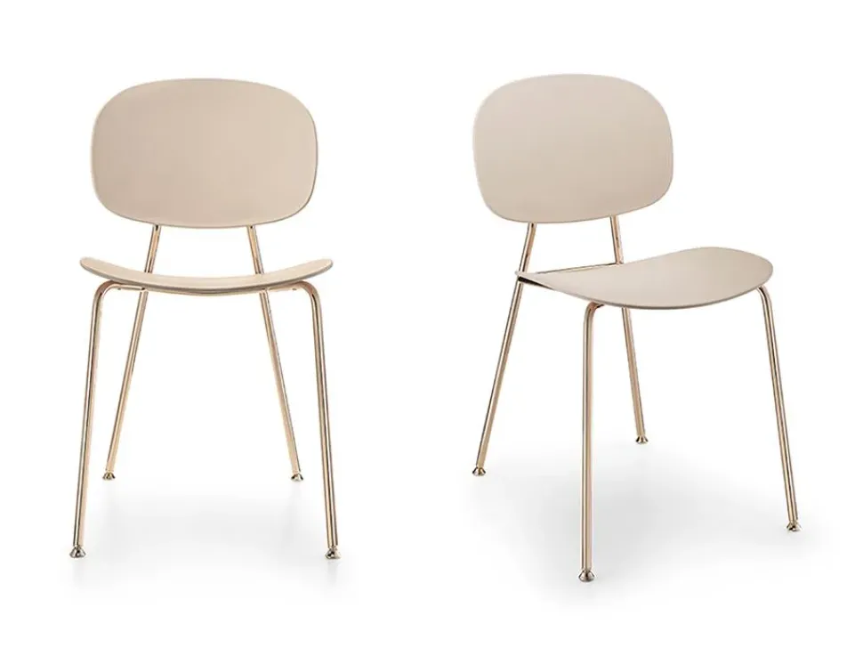 Sedia senza braccioli Tondina pop Infiniti a prezzo scontato