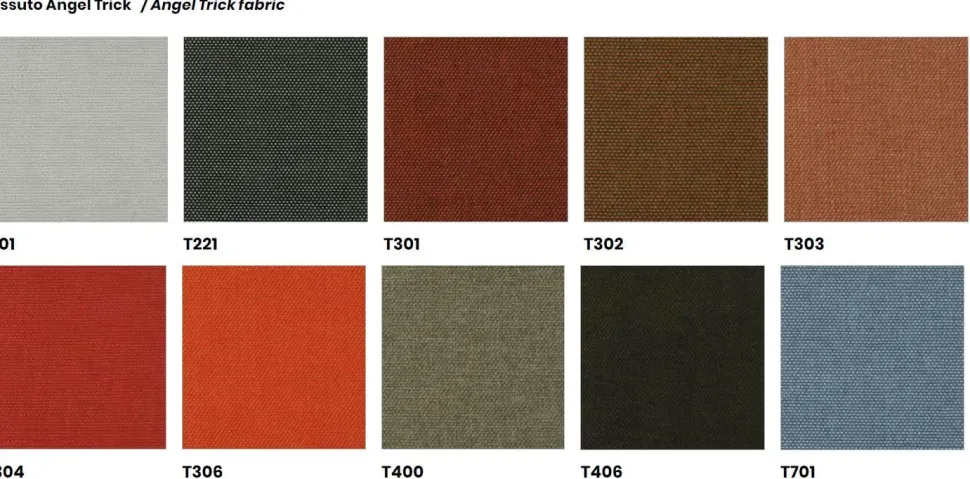 Sedia senza braccioli T!pa imbottita Point house a prezzo ribassato