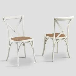 Sedia senza braccioli Tropea 1 di Dialma brown a prezzo ribassato