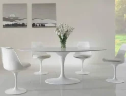 Sedia senza braccioli Tulip eero saarinen di Stark a prezzo scontato