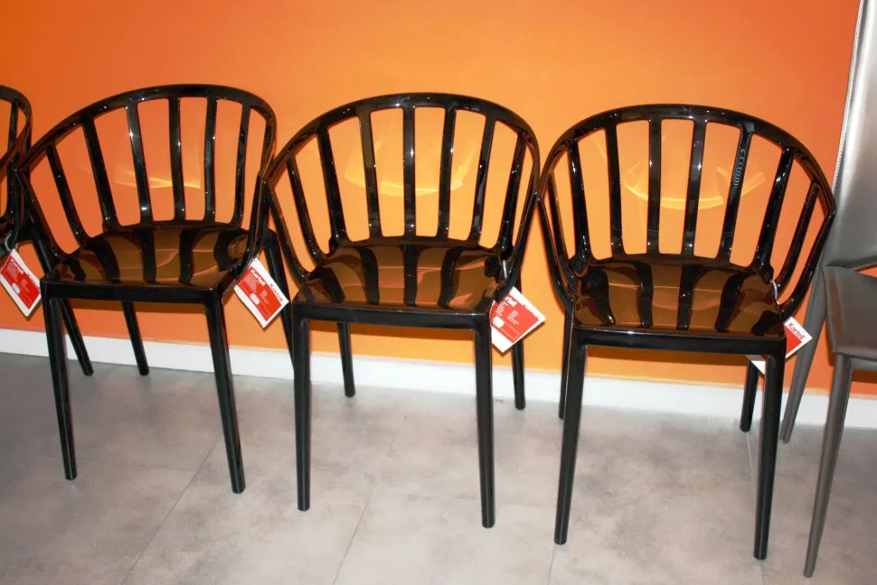 Sedia senza braccioli Venice di Kartell a prezzo scontato