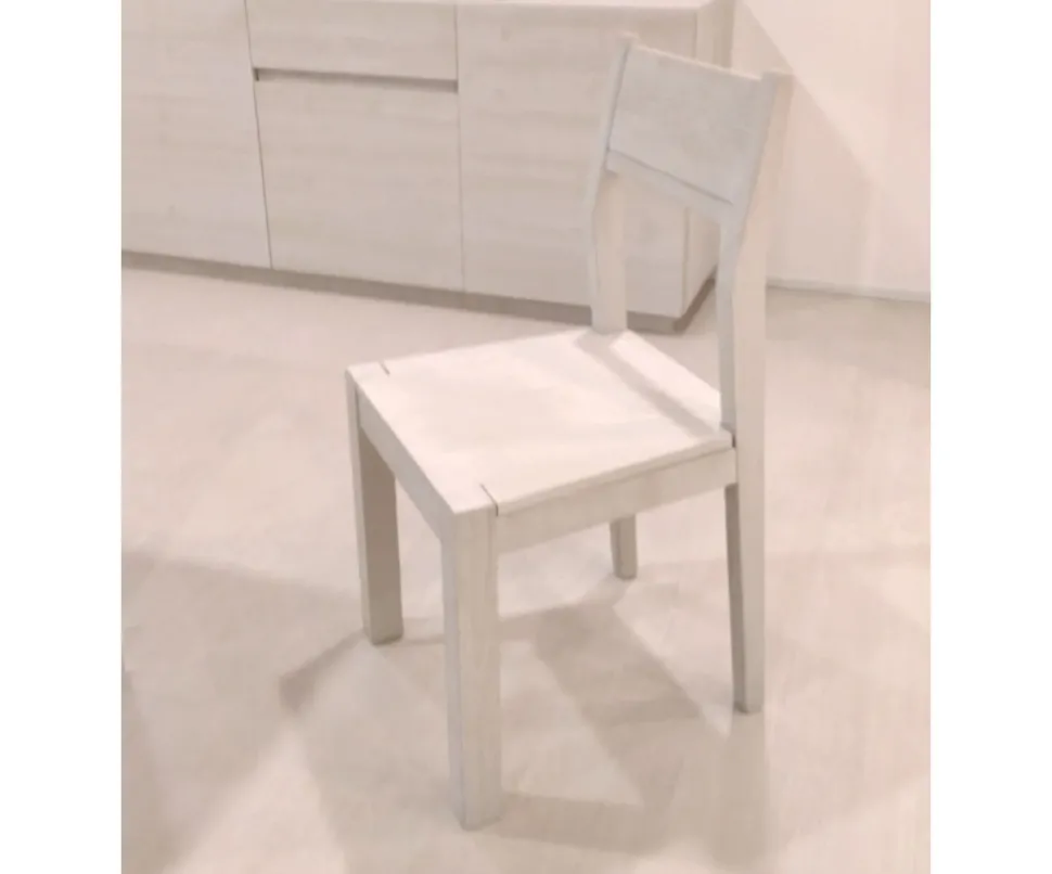 Sedia senza braccioli Wood Mirandola a prezzo ribassato