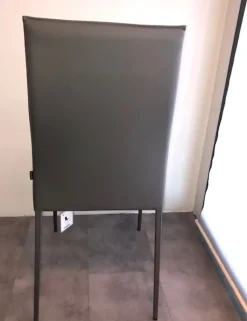 Sedia Tai - eco pelle antracite  Bontempi a prezzo scontato