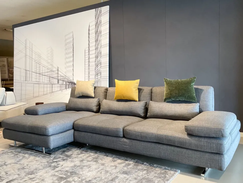 Serena tessuto in poliuretano Nicoletti home a prezzo scontato