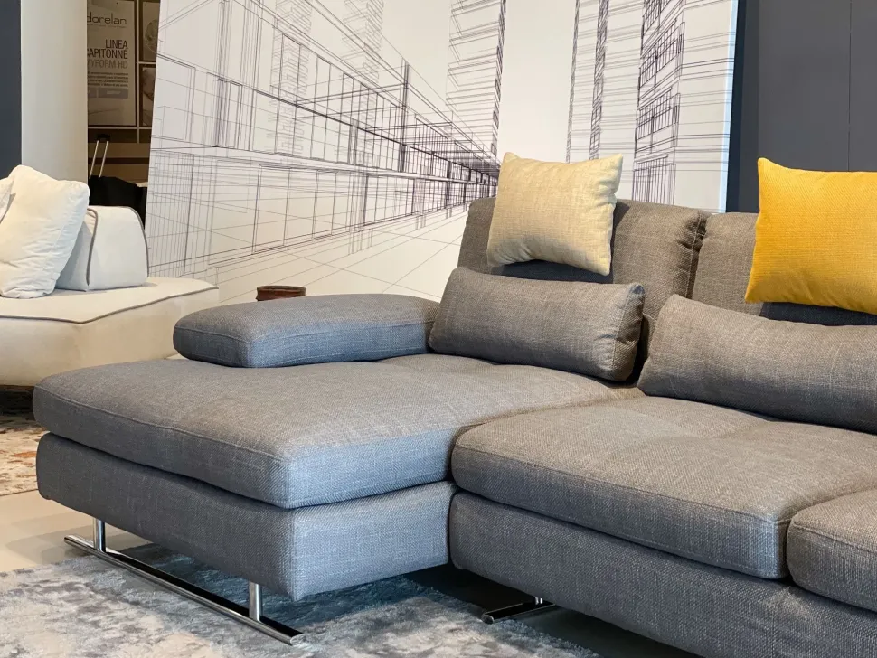 Serena tessuto in poliuretano Nicoletti home a prezzo scontato