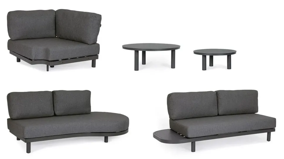 Set completo da giardino Hercules Bizzotto a prezzo Outlet