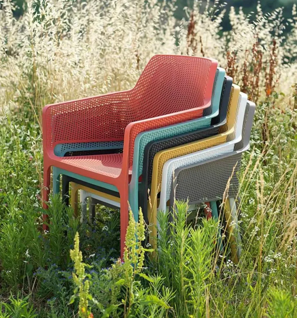 Set completo per l'esterno Net Sedie brianza in Offerta Outlet