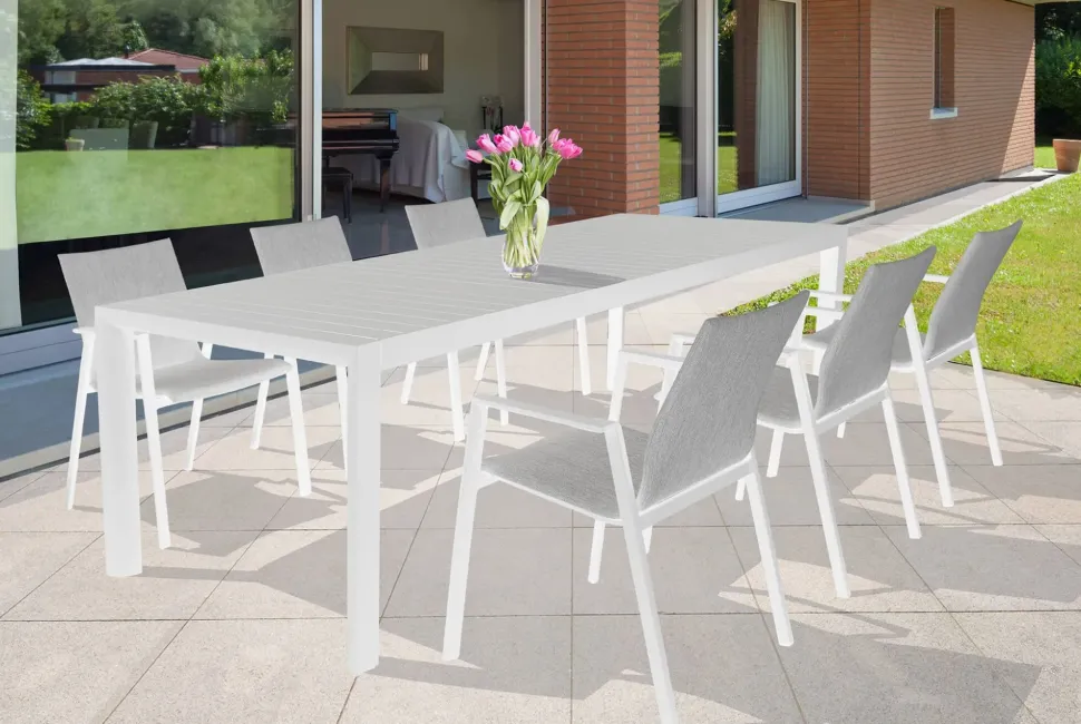 Set completo per l'esterno Houston e maili Cosma outdoor living a prezzo scontato