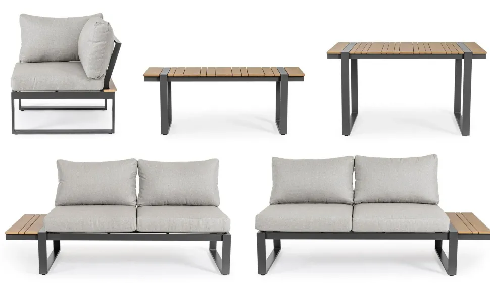 Set da giardino Set angolare sven a marchio Bizzotto a prezzo scontato