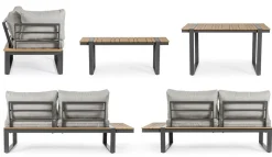 Set da giardino Set angolare sven a marchio Bizzotto a prezzo scontato