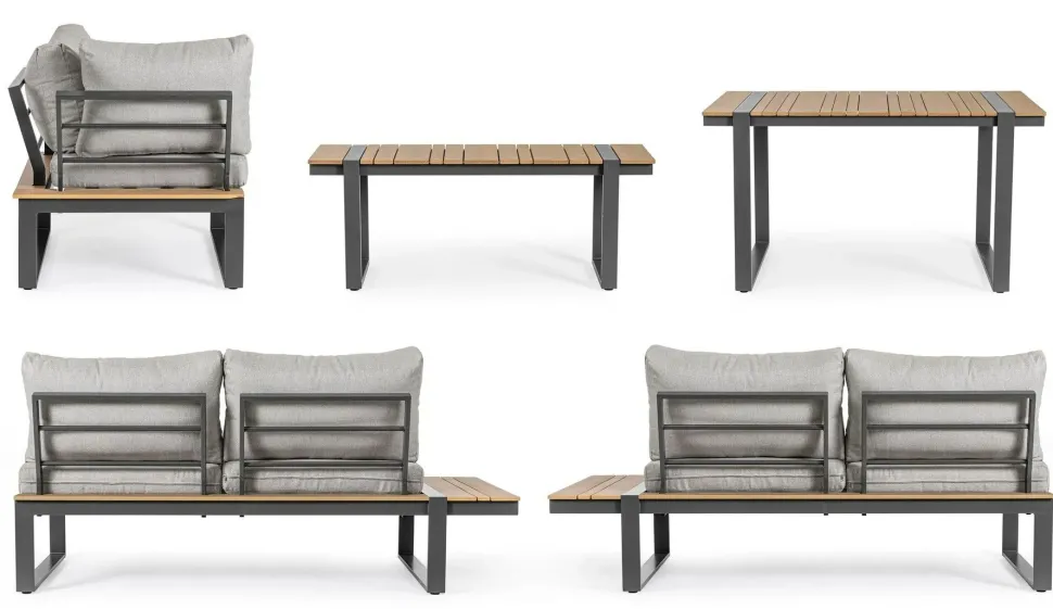 Set da giardino Set angolare sven a marchio Bizzotto a prezzo scontato