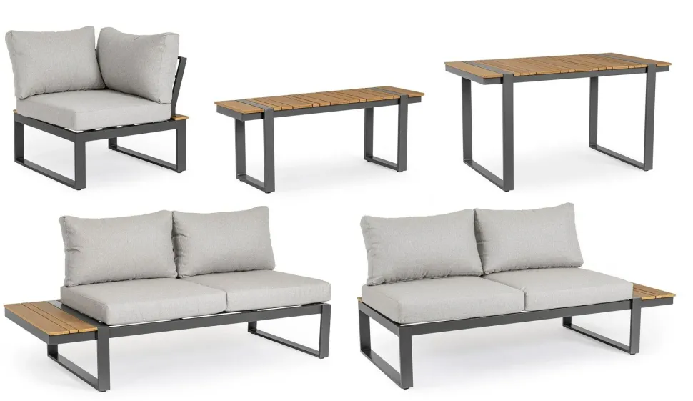 Set da giardino Set angolare sven a marchio Bizzotto a prezzo scontato