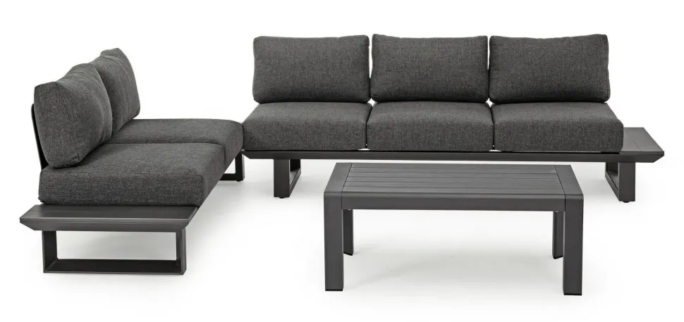 Set per l'esterno completo Salotto angolare konnor Bizzotto a prezzi outlet