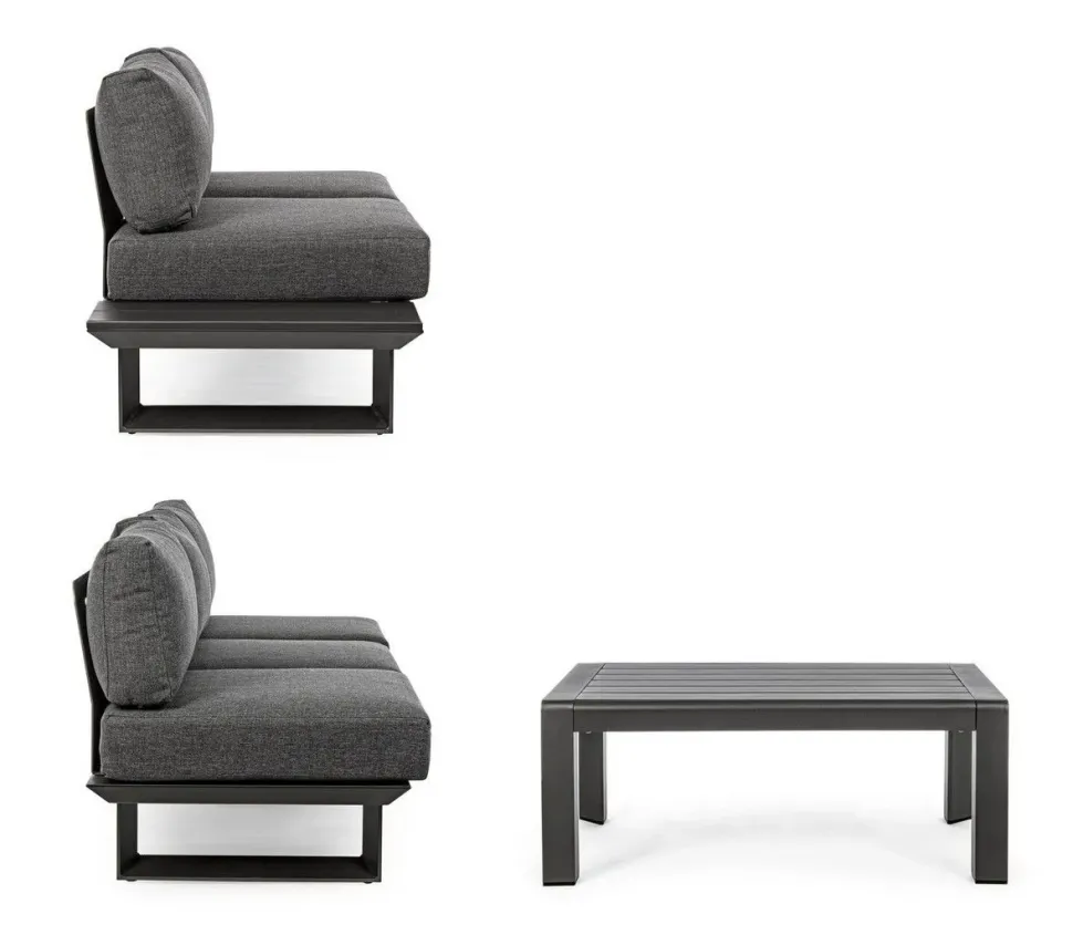 Set per l'esterno completo Salotto angolare konnor Bizzotto a prezzi outlet