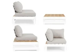 Set per l'esterno Salotto angolare osten a marchio Bizzotto a prezzo scontato