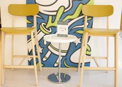 Sgabello Cream Connubia a prezzo ribassato