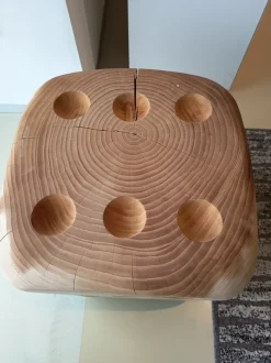 Sgabello da soggiorno Dadone riva1920 Riva 1920 in Offerta Outlet