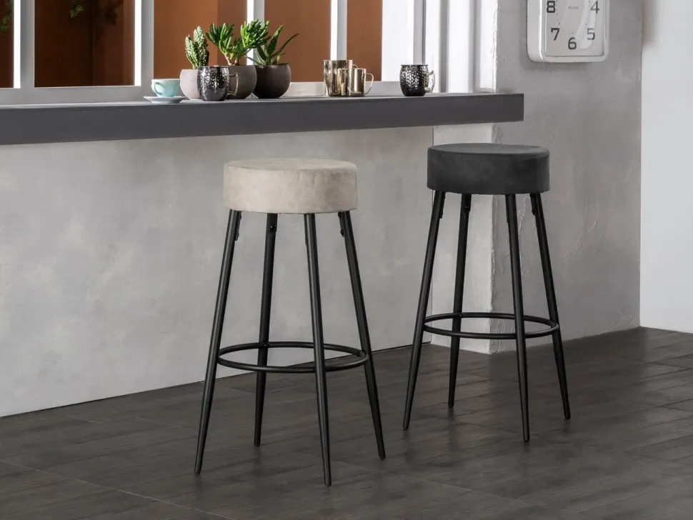 Sgabello Greg Stones senza braccioli con sconto