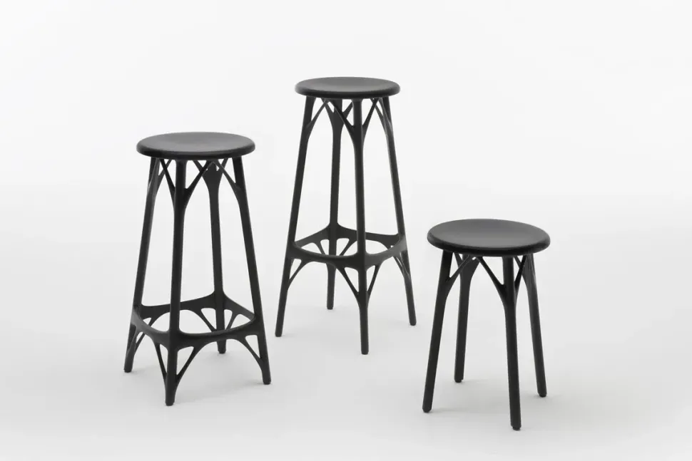 Sgabello modello A.i. stool recycled Kartell SCONTATO a PREZZI OUTLET