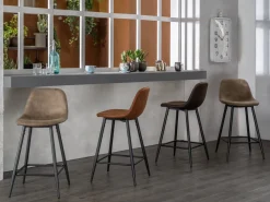 Sgabello modello Brigitte Stones SCONTATO a PREZZI OUTLET